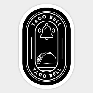 vintage taco bell Sticker